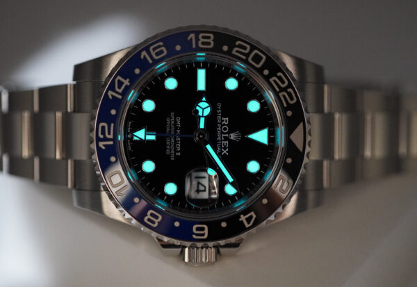 Rolex 126710BLNR GMT MASTER II BLACK BLUE BEZEL NEW MODEL 2023 FULL SET - Image 11