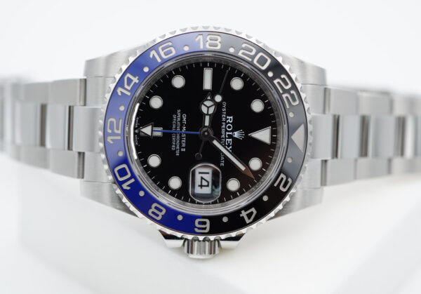 Rolex 126710BLNR GMT MASTER II BLACK BLUE BEZEL NEW MODEL 2023 FULL SET - Image 9