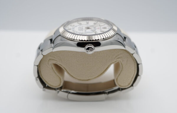 Rolex 326934 SKY-DWELLER WHITE DIAL OYSTER BRACELET 2023 WARRANTY FULL SET - Image 3