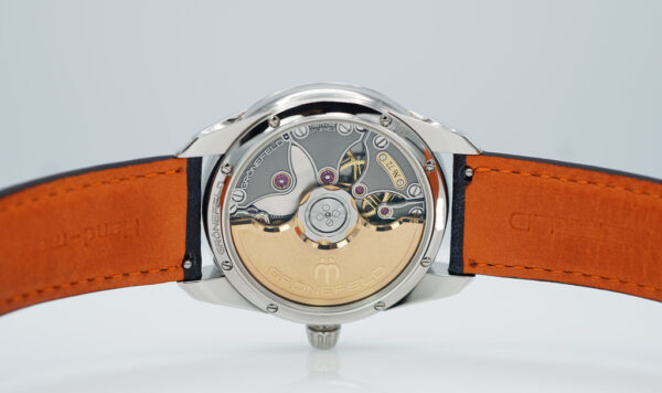 Gronefeld PRINCIPIA 1941 AUTOMATIC LIGHT BLUE DIAL STAINLESS STEEL COMPLETE SET - Image 9