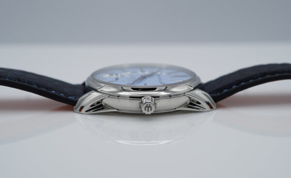 Gronefeld PRINCIPIA 1941 AUTOMATIC LIGHT BLUE DIAL STAINLESS STEEL COMPLETE SET - Image 3