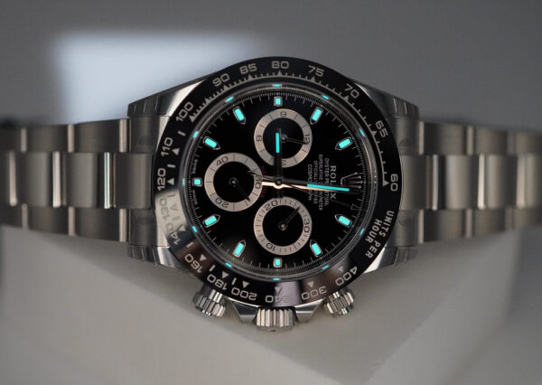 Rolex 116500LN COSMOGRAPH DAYTONA CERAMIC BLACK DIAL 2023 STICKERS FULL SET - Image 11