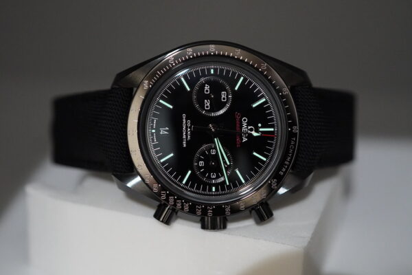 LIKE NEW Omega SPEEDMASTER DARK SIDE OF THE MOON BLACK CERAMIC 2023 FULL SET - Image 11