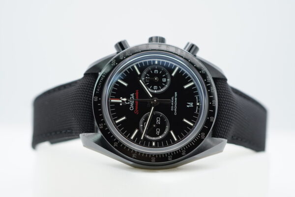 LIKE NEW Omega SPEEDMASTER DARK SIDE OF THE MOON BLACK CERAMIC 2023 FULL SET - Image 10