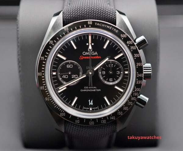 LIKE NEW Omega SPEEDMASTER DARK SIDE OF THE MOON BLACK CERAMIC 2023 FULL SET
