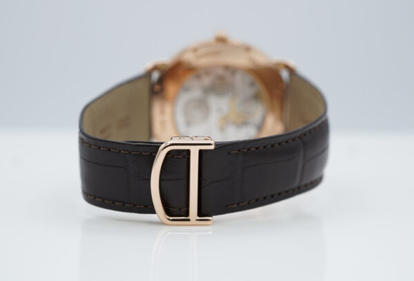 Cartier RONDE LOUIS XL PINK GOLD DIAMOND BEZEL SILVER DIAL 2022 BOX PAPERS - Image 7