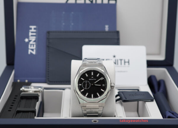 ZENITH Defy SKYLINE BLACK DIAL STAINLESS STEEL 2023 COMPLETE SET - Image 2