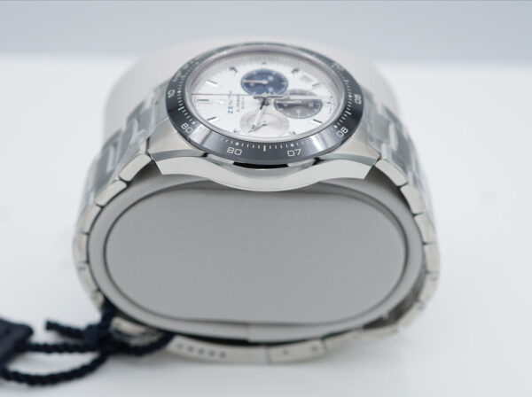 BRAND NEW ZENITH CHRONOMASTER SPORT EL PRIMERO Caliber 3600 WHITE DIAL BRACELET 2023 FULL SET - Image 3
