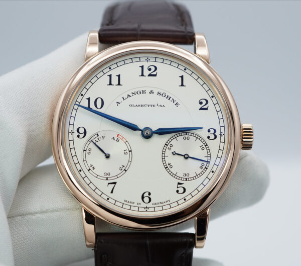 A. Lange & Sohne 1815 UP DOWN 18K PINK GOLD 234.032 39MM COMPLETE SET