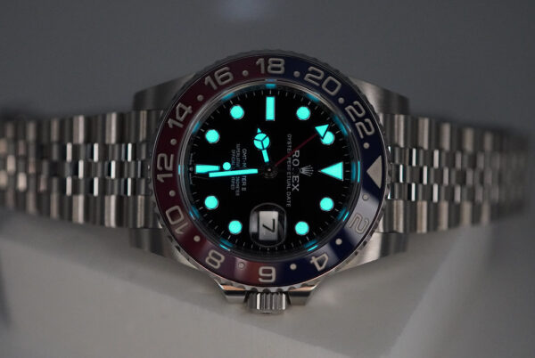 Rolex 126710BLRO PEPSI GMT MASTER II RED BLUE BEZEL JUBILEE BAND 2020 FULL SET - Image 11
