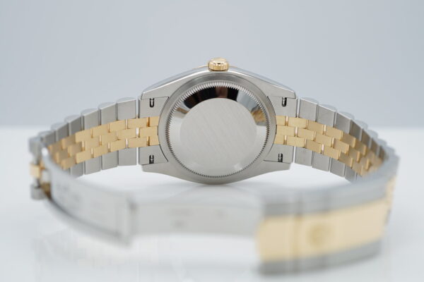 Rolex 126233 DATEJUST 36 YELLOW GOLD STEEL CHAMPAGNE DIAL JUBILEE BAND 2023 - Image 8