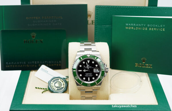 BRAND NEW Rolex 126610LV SUBMARINER GREEN MK2 BEZEL BLACK DIAL 2023 41MM FULL SET - Image 2