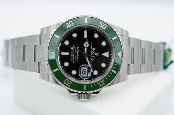 BRAND NEW Rolex 126610LV SUBMARINER GREEN MK2 BEZEL BLACK DIAL 2023 41MM FULL SET - Image 9