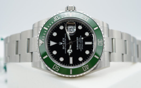 BRAND NEW Rolex 126610LV SUBMARINER GREEN MK2 BEZEL BLACK DIAL 2023 41MM FULL SET - Image 10