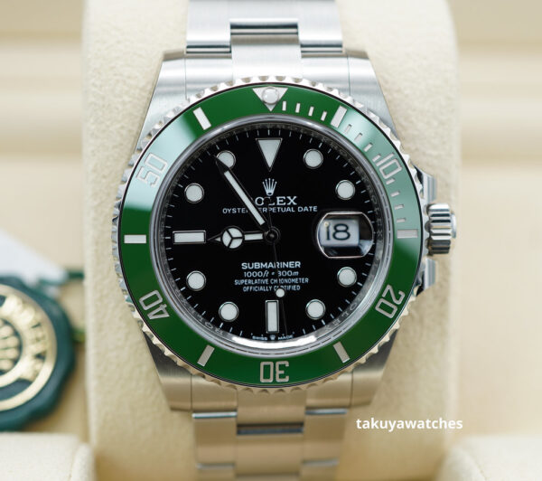 BRAND NEW Rolex 126610LV SUBMARINER GREEN MK2 BEZEL BLACK DIAL 2023 41MM FULL SET