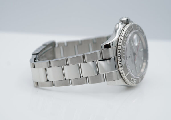 Rolex 16622 YACHTMASTER PLATINUM DIAL 40MM F SERIAL FULL SET - Image 6