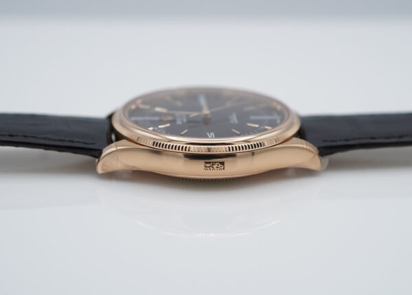 MINT Rolex 50505 CELLINI TIME 18K EVEROSE GOLD BLACK DIAL 2021 WARRANTY FULL SET - Image 4