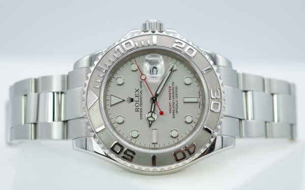Rolex 16622 YACHTMASTER PLATINUM DIAL 40MM F SERIAL FULL SET - Image 11
