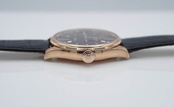 MINT Rolex 50505 CELLINI TIME 18K EVEROSE GOLD BLACK DIAL 2021 WARRANTY FULL SET - Image 3