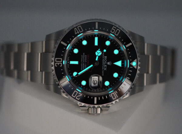 Rolex 126600 SEA-DWELLER 43MM CYCLOPS RED TEXT 2021 WARRANTY FULL SET - Image 11