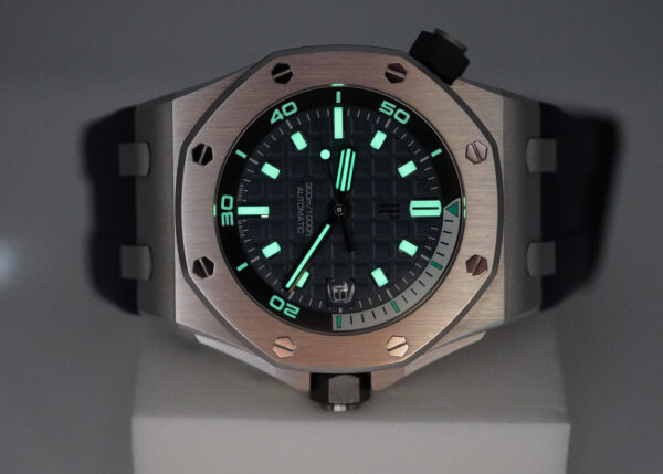 Audemars PIGUET ROYAL OAK OFFSHORE DIVER 15720ST BLUE DIAL 2022 WARRANTY FULL SET - Image 11