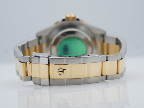 Rolex 16613LB SUBMARINER YELLOW GOLD STEEL BLUE DIAL D SERIAL FULL SET - Image 7