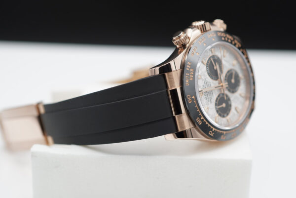 Rolex 116515LN DAYTONA 18K ROSE GOLD METEORITE DIAL OYSTERFLEX 2022 FULL SET - Image 6