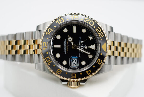 Rolex 126713GRNR GMT MASTER 2 GREY BLACK BEZEL JUBILEE BAND 2023 FULL SET - Image 9