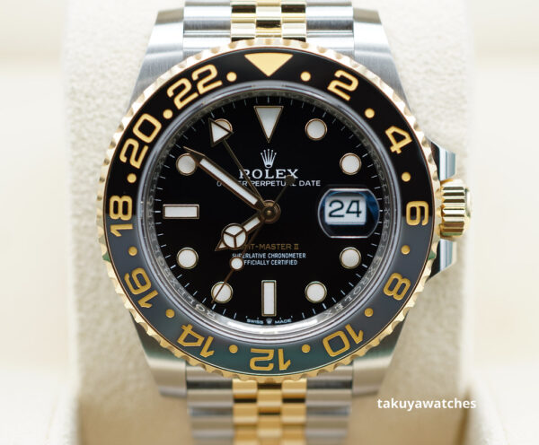 Rolex 126713GRNR GMT MASTER 2 GREY BLACK BEZEL JUBILEE BAND 2023 FULL SET