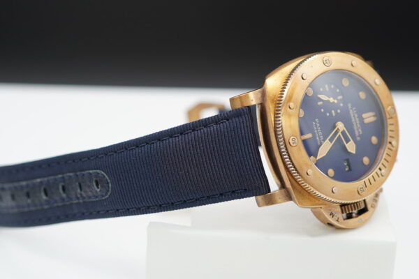 PANERAI PAM 671 LUMINOR 1950 SUBMERSIBLE BRONZO BLUE DIAL 47MM LIMITED EDITION FULL SET - Image 5