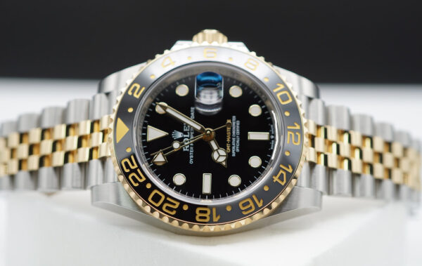 Rolex 126713GRNR GMT MASTER 2 GREY BLACK BEZEL JUBILEE BAND 2023 FULL SET - Image 10
