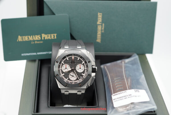 BRAND NEW Audemars PIGUET ROYAL OAK OFFSHORE 26420SO STAINLESS STEEL 43MM 2023 FULL SET - Image 2