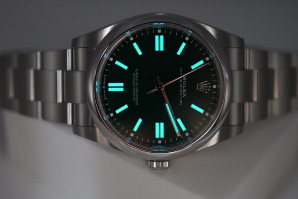 Rolex 124300 OYSTER PERPETUAL 41 GREEN DIAL 2023 COMPLETE SET - Image 11