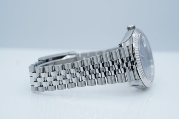 Rolex 126334 DATEJUST 41 FLUTED BEZEL WIMBLEDON JUBILEE 2021 WARRANTY FULL SET - Image 5