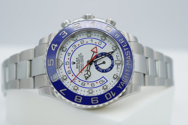 Rolex 116680 YACHTMASTER II STAINLESS STEEL 2022 WARRANTY FULL SET - Image 10