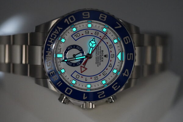Rolex 116680 YACHTMASTER II STAINLESS STEEL 2022 WARRANTY FULL SET - Image 11