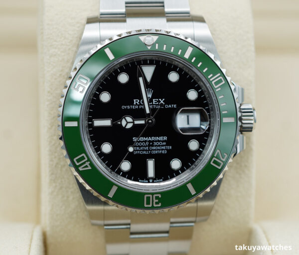 Rolex 126610LV SUBMARINER GREEN MK2 BEZEL BLACK DIAL 2023 41MM FULL SET