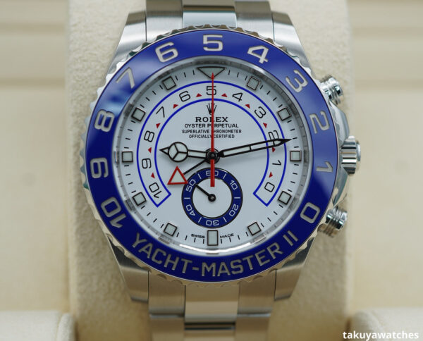 Rolex 116680 YACHTMASTER II STAINLESS STEEL 2022 WARRANTY FULL SET
