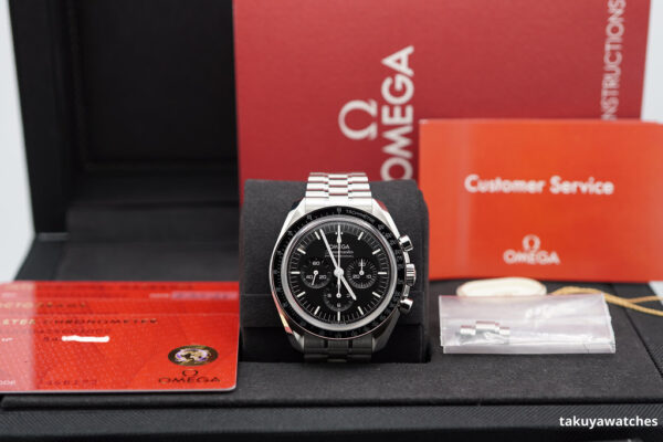 Omega SPEEDMASTER PROFESSIONAL MOONWATCH 3861 SAPPHIRE 2023 WARRANTY FULL SET - Image 2