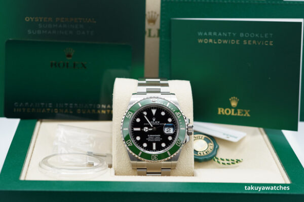 BRAND NEW Rolex 126610LV SUBMARINER GREEN MK2 BEZEL BLACK DIAL 2023 41MM FULL SET - Image 2