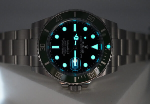 BRAND NEW Rolex 126610LV SUBMARINER GREEN MK2 BEZEL BLACK DIAL 2023 41MM FULL SET - Image 11