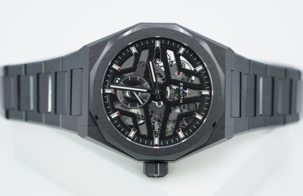 ZENITH DEFY SKYLINE BLACK CERAMIC SKELETON 2023 MODEL COMPLETE SET - Image 9