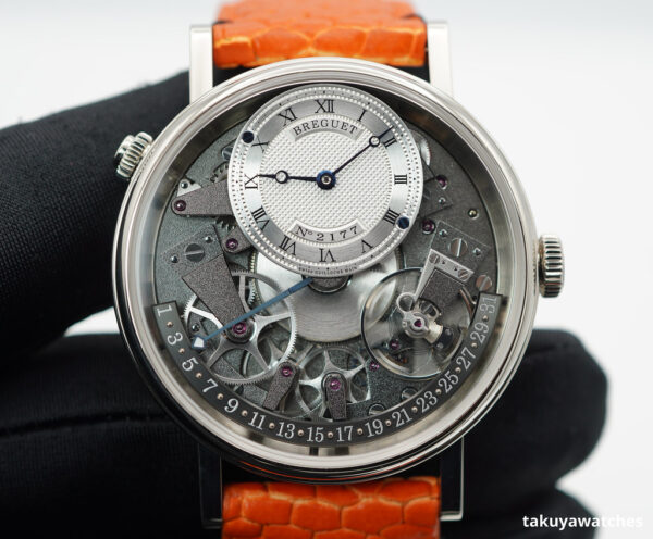 Breguet TRADITION 7597 RETROGRADE 18K WHITE GOLD AUTOMATIC 2023 FULL SET