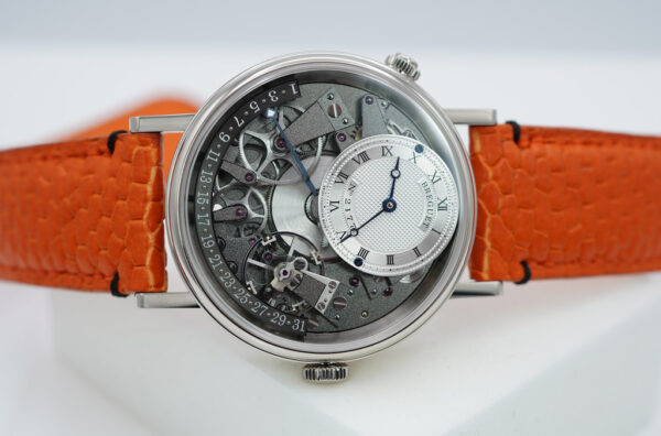 Breguet TRADITION 7597 RETROGRADE 18K WHITE GOLD AUTOMATIC 2023 FULL SET - Image 9