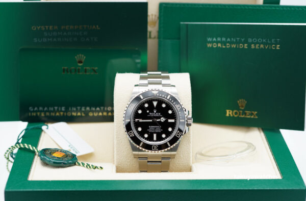 Rolex 124060 SUBMARINER NO DATE 41MM 2023 WARRANTY FULL SET - Image 2