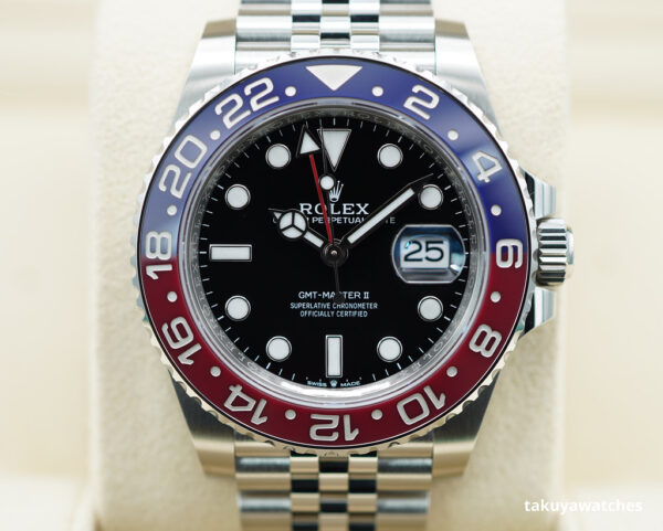 Rolex 126710BLRO PEPSI GMT MASTER II RED BLUE BEZEL JUBILEE 2022 FULL SET