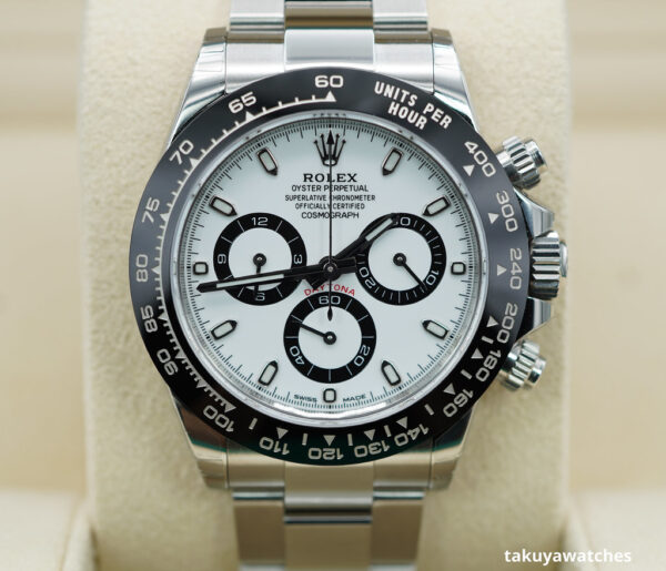 BRAND NEW Rolex 116500LN DAYTONA CERAMIC BEZEL WHITE DIAL 2023 COMPLETE SET