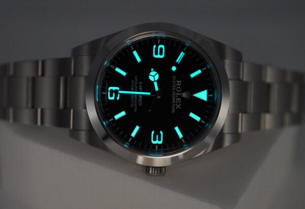 Rolex 214270 EXPLORER I FULL LUME DIAL 39MM 2020 WARRANTY COMPLETE SET - Image 11