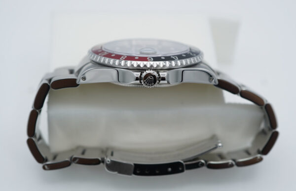 Rolex 16710 GMT MASTER II COKE SERIF FAT FONT BEZEL EXTRA PEPSI INSERT FULL SET - Image 3