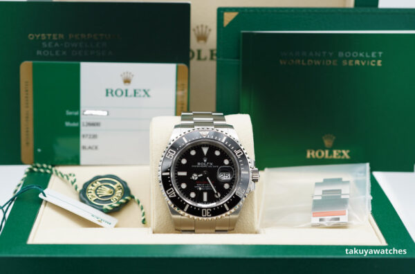 Rolex 126600 SEA-DWELLER 43MM CYCLOPS RED TEXT 2019 COMPLETE SET - Image 2